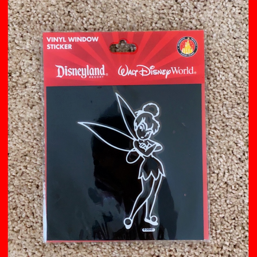 ♥️Disney’s Tinkerbell Vinyl Window Sticker♥️